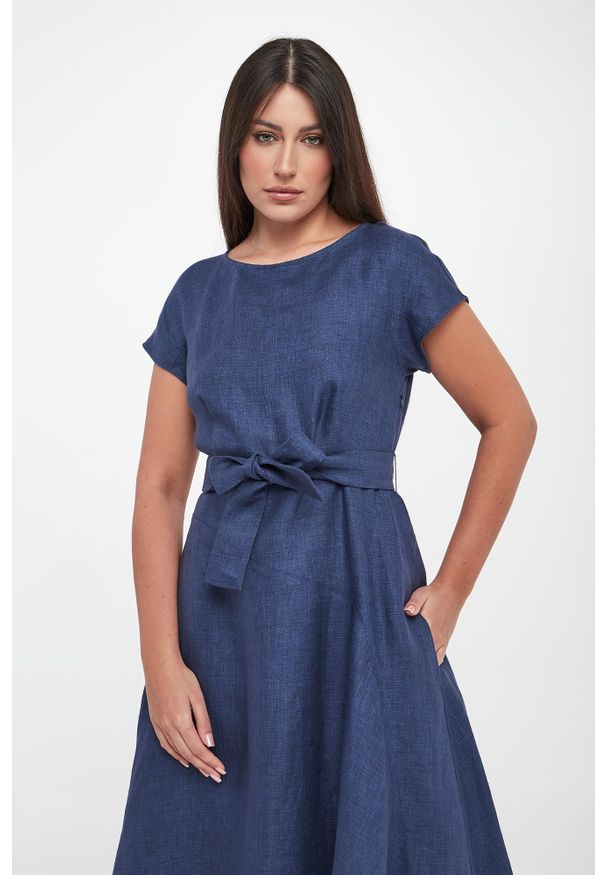 Weekend Max Mara - Sukienka lniana Esordio WEEKEND MAX MARA. Materiał: len