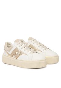 Furla Sneakersy Sky Lace-Up YM55FKY BX4679 BD 5305S Kremowy. Kolor: kremowy. Materiał: skóra #6