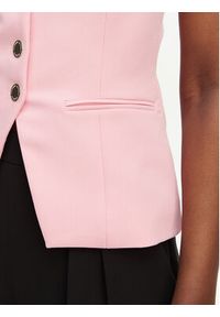 Morgan Bluzka 261-CMAKI.F Różowy jasny Slim Fit. Kolor: różowy. Materiał: syntetyk #5