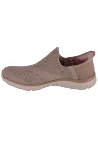 skechers - Buty sportowe Sneakersy damskie, Slip-ins: Virtue - Sleek. Kolor: szary. Sport: turystyka piesza