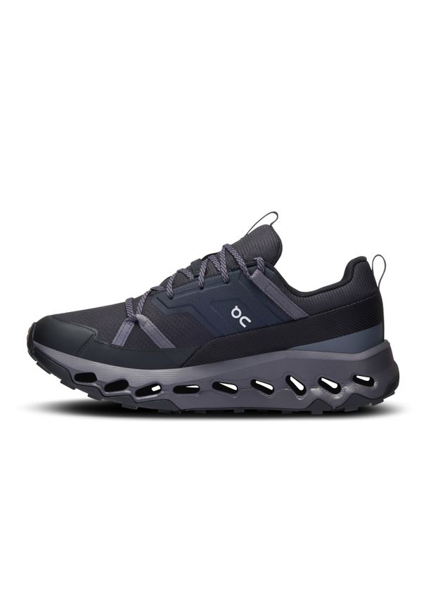 On - Sneakersy damskie ON CloudhorizON Waterproof Black | Eclipse. Okazja: na co dzień, na spacer, do pracy. Kolor: czarny. Sport: turystyka piesza