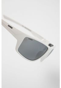 Uvex - Okulary przeciwsłoneczne. Kształt: prostokątne. Kolor: biały #3