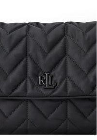 Lauren Ralph Lauren - LAUREN RALPH LAUREN Torebka 431P04319003 Czarny. Kolor: czarny. Materiał: skórzane #3