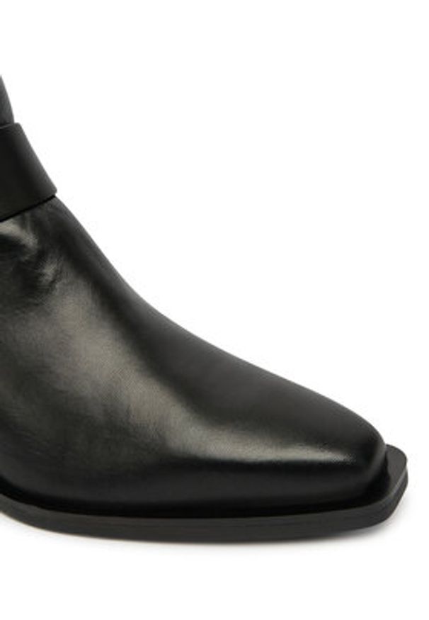 Replay - REPLAY Sztyblety GWN99.000.C0003L Czarny. Kolor: czarny. Materiał: skóra