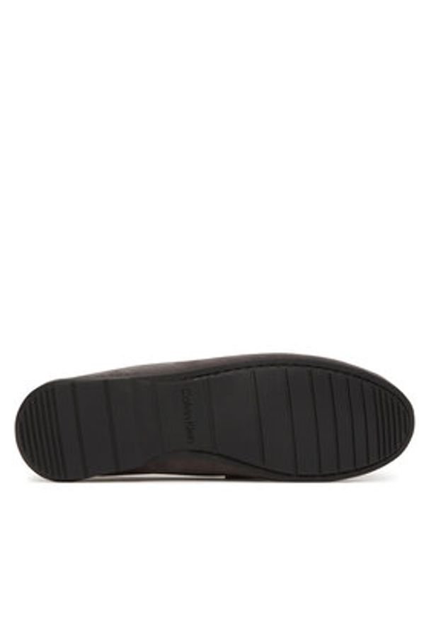 Calvin Klein Mokasyny Driver W/ Ny Bit Sue HM0HM01759 Szary. Kolor: szary. Materiał: skóra, zamsz