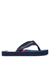 TOMMY HILFIGER - Tommy Hilfiger Japonki T3B8-33446-0058 M Granatowy. Kolor: niebieski #1