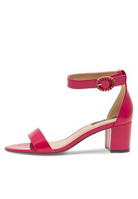 Nine West Sandały WFA2641-1 Czerwony. Kolor: czerwony. Materiał: syntetyk