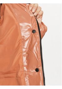 Calvin Klein Jeans Kurtka zimowa High Shine J20J221884 Pomarańczowy Oversize. Kolor: pomarańczowy. Materiał: syntetyk. Sezon: zima