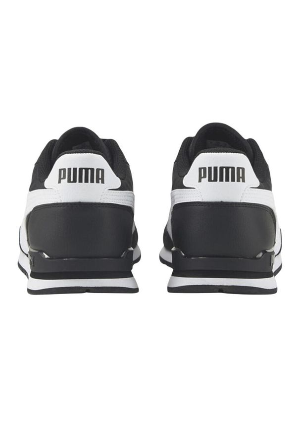 Puma - Męskie Buty Treningowe St Runner V3 NL Logo. Kolor: czarny. Sport: turystyka piesza