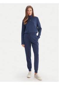 Guess Bluza V4YQ05 KCAY2 Granatowy Regular Fit. Kolor: niebieski. Materiał: syntetyk #5