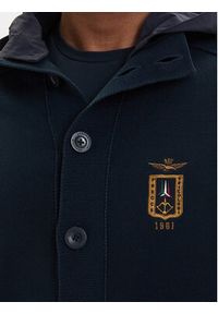 Aeronautica Militare Kurtka przejściowa 261AM1387UL00933 Granatowy Regular Fit. Kolor: niebieski. Materiał: bawełna #4