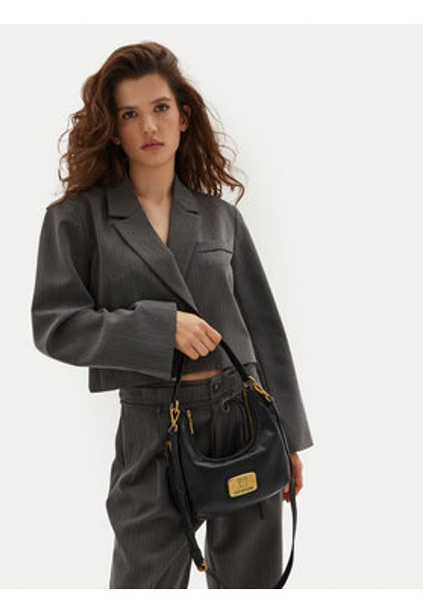 Love Moschino - LOVE MOSCHINO Torebka JC4273PP0LKB0000 Czarny. Kolor: czarny. Materiał: skórzane