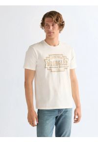 Wrangler - MESKA KOSZULKA WRANGLER AMERICANA TEE WORN WHITE 112378505 #1