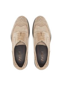 Pollini Półbuty SB10233G0MUB0104 Beżowy. Kolor: beżowy. Materiał: zamsz, skóra #4