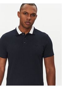 Emporio Armani Underwear Polo EM000571 AF12360 UB102 Granatowy Regular Fit. Typ kołnierza: polo. Kolor: niebieski. Materiał: bawełna