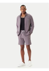 BOSS Bluza Mix&Match 50515307 Fioletowy Regular Fit. Kolor: fioletowy. Materiał: bawełna #2
