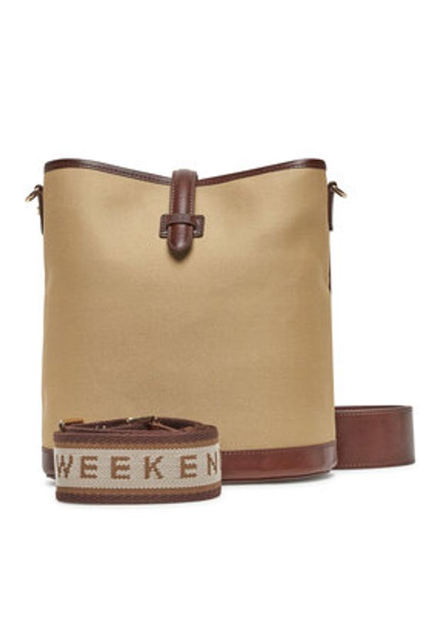 Weekend Max Mara Torebka Domizia1 2515511035650 Beżowy. Kolor: beżowy
