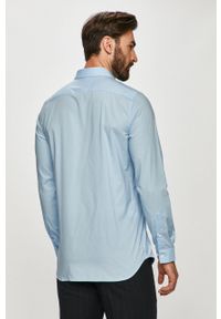 Lacoste koszula bawełniana CH2668-031. Kolor: niebieski. Materiał: bawełna #2