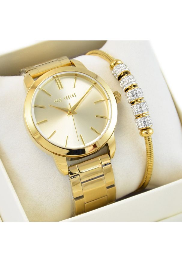 Zestaw damski zegarek Paul Lorens STIVA 4D1 + bransoletka