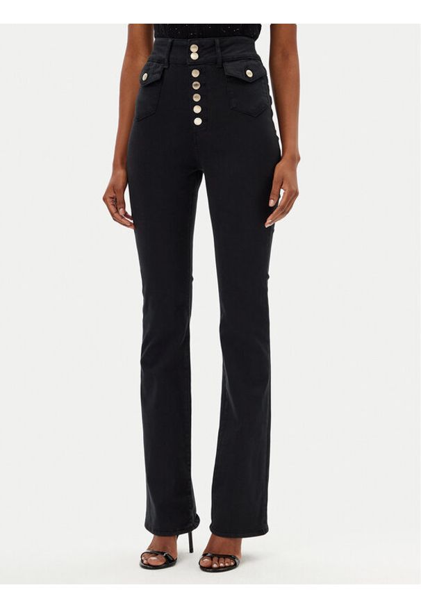 MET Jeansy M10 253PT Czarny Regular Fit. Kolor: czarny