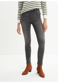 bonprix - Jegginsy Mid Waist. Kolor: czarny #1