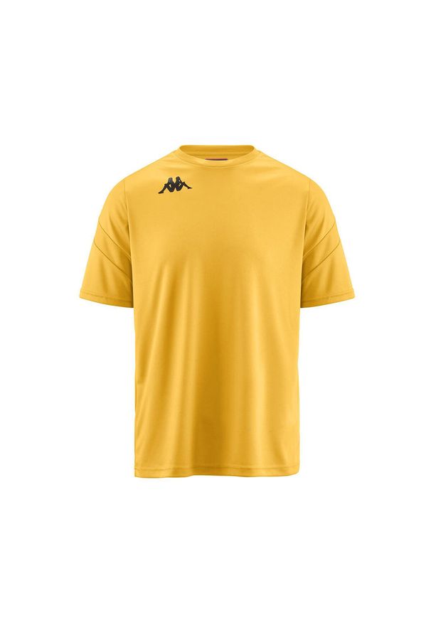 Jersey Kappa Dovo. Kolor: żółty. Materiał: jersey. Sport: fitness