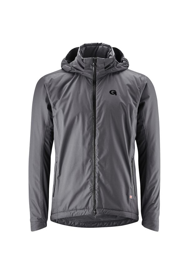 GONSO - Kurtka termiczna z kapturem Gonso Save. Typ kołnierza: kaptur. Kolor: szary. Sport: kolarstwo