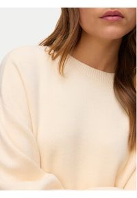 Vero Moda Sweter Gold Art 10332206 Beżowy Regular Fit. Kolor: beżowy. Materiał: syntetyk #2