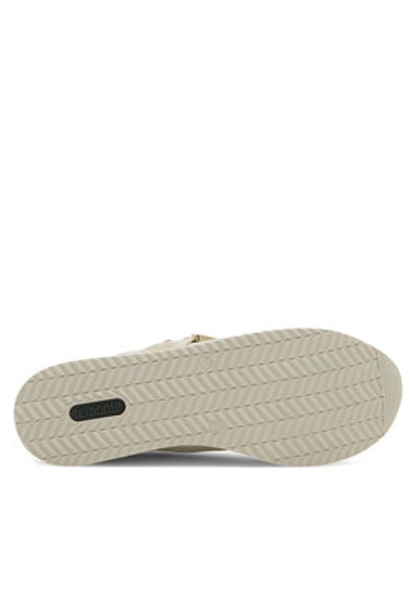 Remonte Sneakersy D1322-60 Biały. Kolor: biały. Materiał: skóra