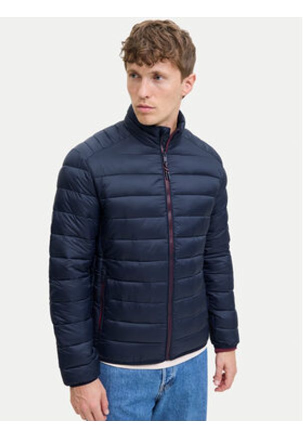Jack & Jones Kurtka przejściowa Bradley 12280971 Granatowy Regular Fit. Kolor: niebieski. Materiał: syntetyk