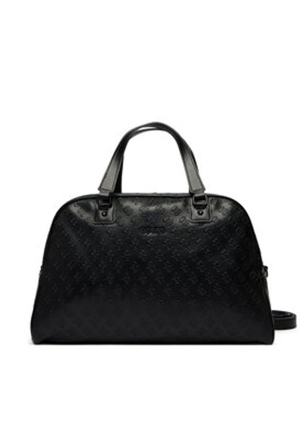 Guess Torba weekendowa V6GZ02 W2109 Czarny. Kolor: czarny. Materiał: skóra