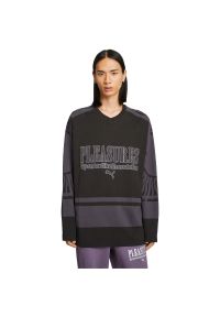 Bluza Puma X Pleasures Hockey Jersey, Mężczyźni. Kolor: czarny. Materiał: jersey