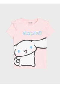 Sinsay - Koszulka Hello Kitty - różowy. Kolor: różowy. Wzór: motyw z bajki