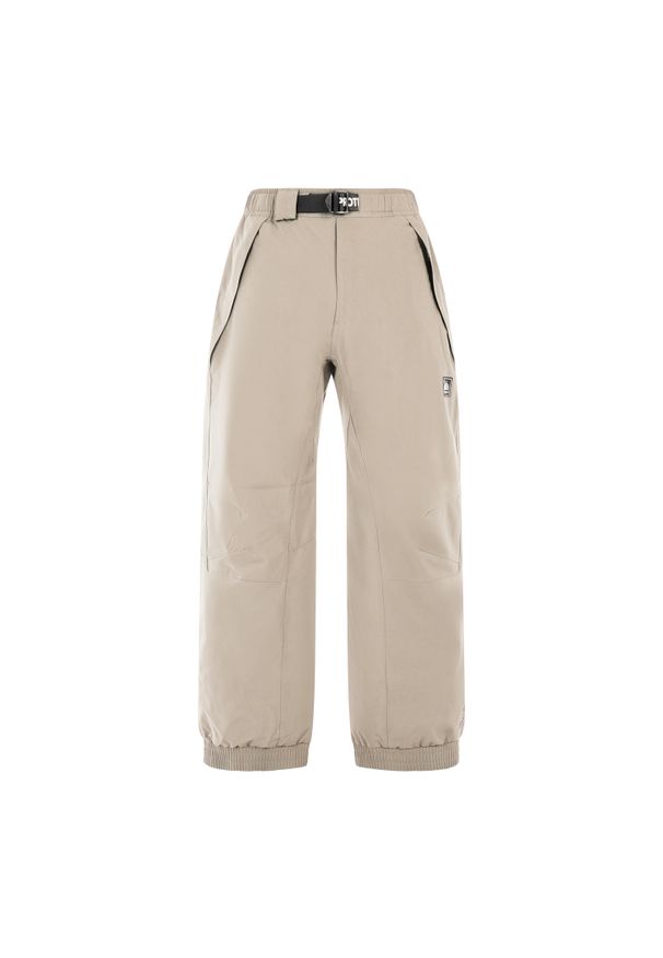 Spodnie narciarskie Protest Luton. Kolor: brązowy, beżowy, wielokolorowy. Sezon: zima. Sport: narciarstwo