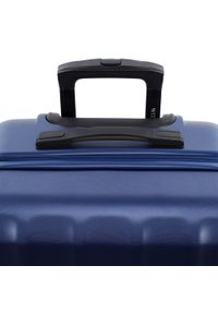 Wittchen - Zestaw walizek z polikarbonu fakturowanych. Kolor: niebieski. Materiał: guma. Styl: klasyczny #5