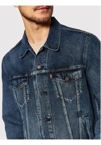 Levi's® Kurtka jeansowa Trucker 72334-0573 Granatowy Regular Fit. Kolor: niebieski. Materiał: bawełna
