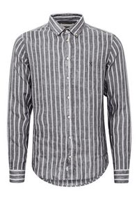 Casual Friday Koszula 20504647 Niebieski Regular Fit. Okazja: na co dzień. Kolor: niebieski. Materiał: len. Styl: casual