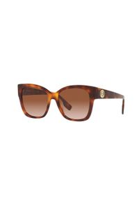 Burberry - Okulary przeciwsłoneczne 0BE4345. Kolor: brązowy
