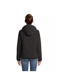 SOL'S - Damska kurtka softshell Sol's Falcon Padded. Kolor: czarny. Materiał: softshell. Sezon: zima #2