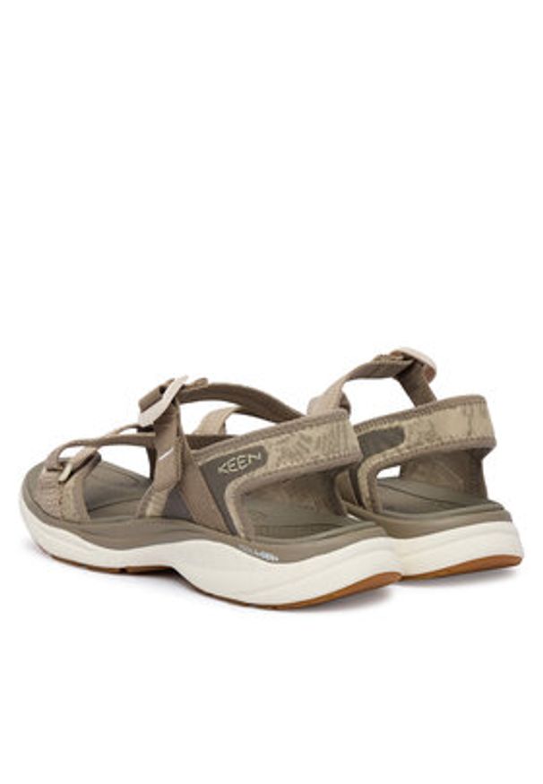keen - Keen Sandały Leiki Open-Toe 1031818 Beżowy. Nosek buta: otwarty. Kolor: beżowy. Materiał: materiał