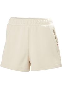 Szorty damskie Helly Hansen Core. Kolor: biały, wielokolorowy, beżowy. Sport: turystyka piesza