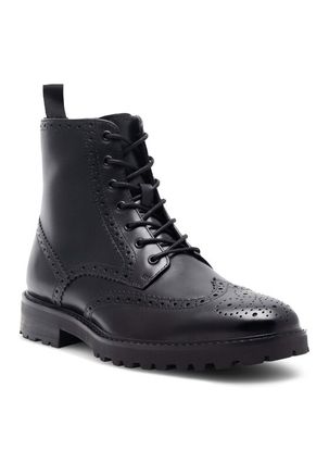 ◆RIETI◆ BLACK 2size GINO col.01 Czarne trzewiki Gino Rossi 5905588165811 - Trzewiki męskie