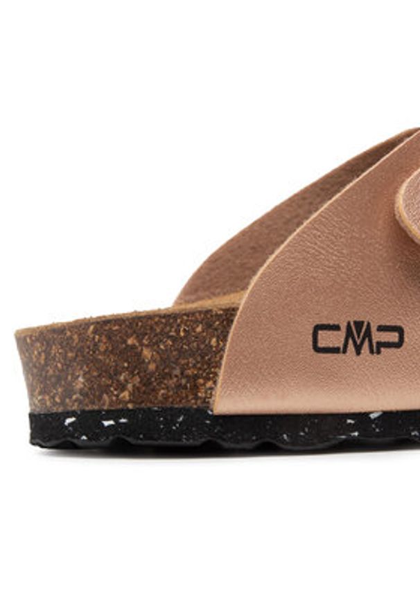 CMP Japonki Eco Mymosa Wmn Flip FLop 3Q91036 Różowy. Kolor: różowy. Materiał: skóra
