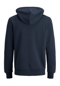 Jack & Jones - Jack&Jones Bluza Corp Old Logo 12137054 Granatowy Regular Fit. Kolor: niebieski. Materiał: bawełna, syntetyk #7