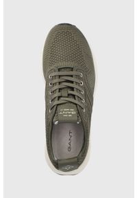 GANT - Gant sneakersy Beeker kolor zielony. Nosek buta: okrągły. Zapięcie: sznurówki. Kolor: zielony. Materiał: materiał, guma, włókno #4