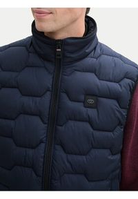 Tom Tailor Kamizelka 1044088 Granatowy Regular Fit. Kolor: niebieski. Materiał: syntetyk #2