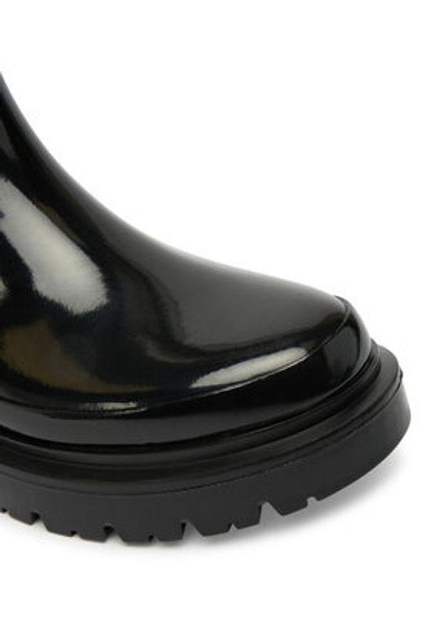 Karl Lagerfeld - KARL LAGERFELD Kalosze KL47170 Czarny. Kolor: czarny. Materiał: syntetyk