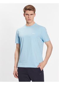 BOSS - Boss T-Shirt 50475828 Błękitny Regular Fit. Kolor: niebieski. Materiał: bawełna #1