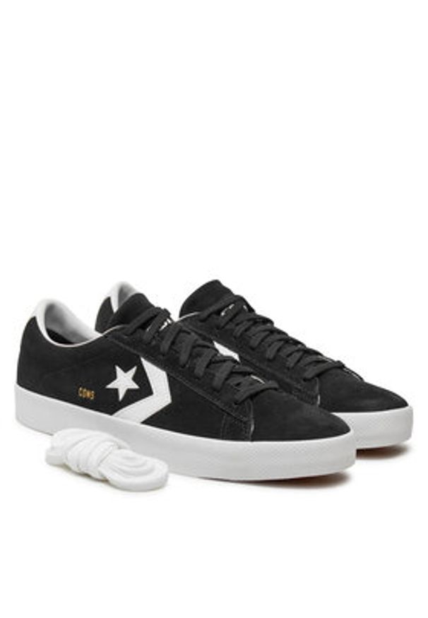 Converse Tenisówki Cons Pl Vulc Pro A00368C Czarny. Kolor: czarny. Materiał: zamsz, skóra