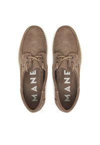Manebi Mokasyny W 1.9 KM Brązowy. Kolor: brązowy. Materiał: zamsz, skóra #6